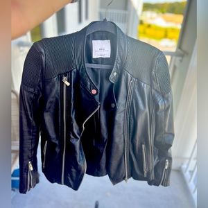 Mango limited edition leather jacket